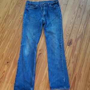 Levi's Blue Straight Jeans Classic Denim